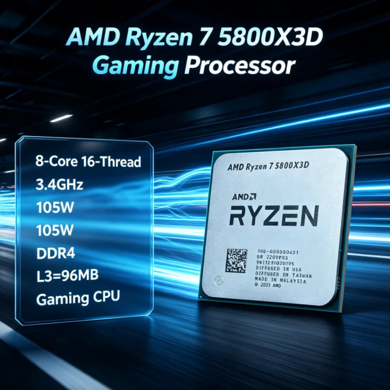 AMD R7 5800X3D 96 MB 8-Core 16 - Amd Cpu Ryzen 7 评论和价格