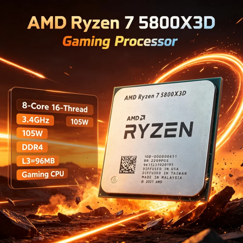 AMD R7 5800X3D 96 MB 8-Core 16 - Amd Cpu Ryzen 7 评论和价格