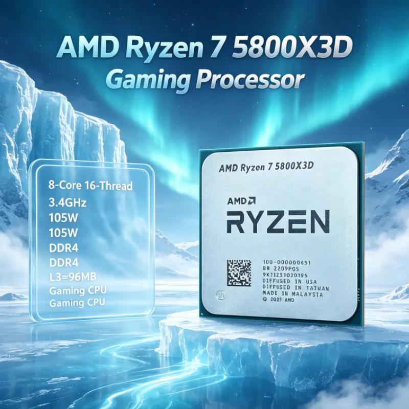 AMD R7 5800X3D 96 MB 8-Core 16 - Amd Cpu Ryzen 7 评论和价格