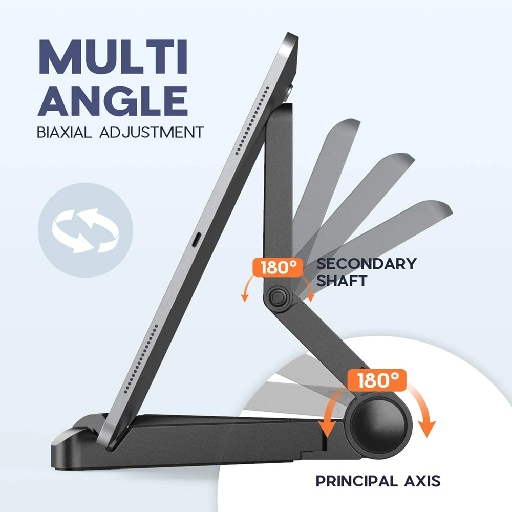 Universal Folding Tablet Holde - Desk Setup Gadgets 评论和价格