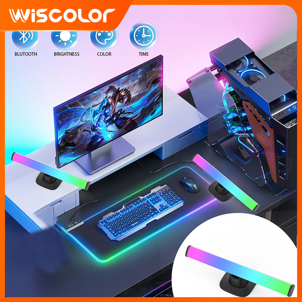 RGB LED Lights Bar Bluetooth S - Desk Setup Tv 评论和价格