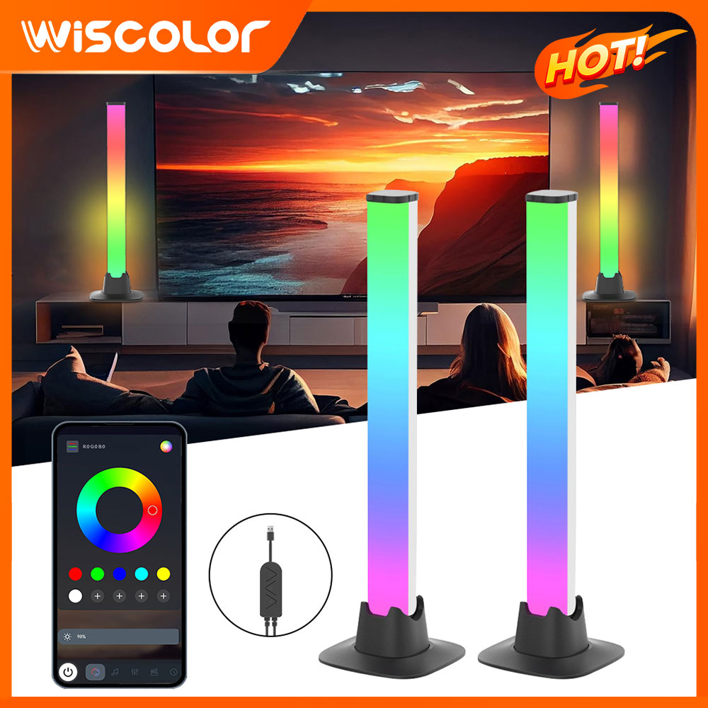 Desktop Setup RGB LED Lights B - Desk Setup Tv 评论和价格