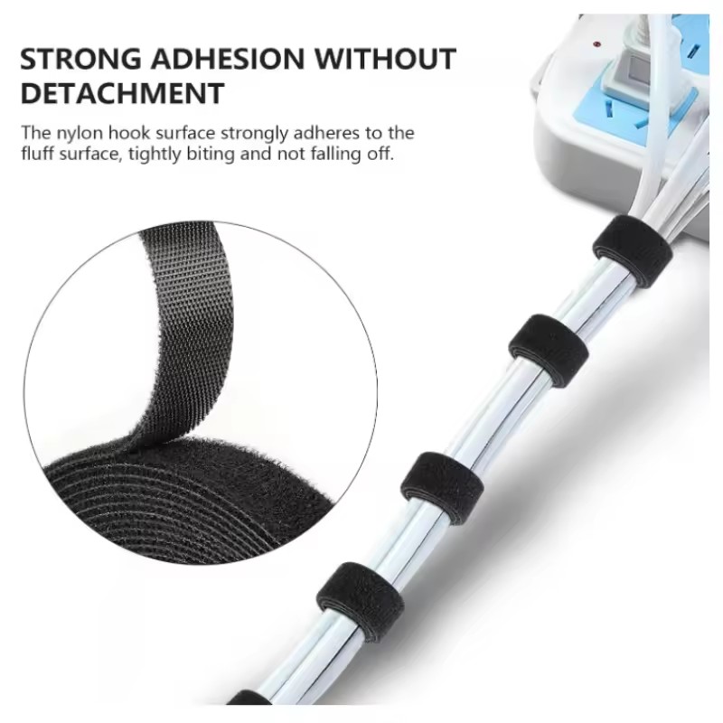 Hook and Loop Fastener Cable O - Desk Setup Cable Management 评论和价格