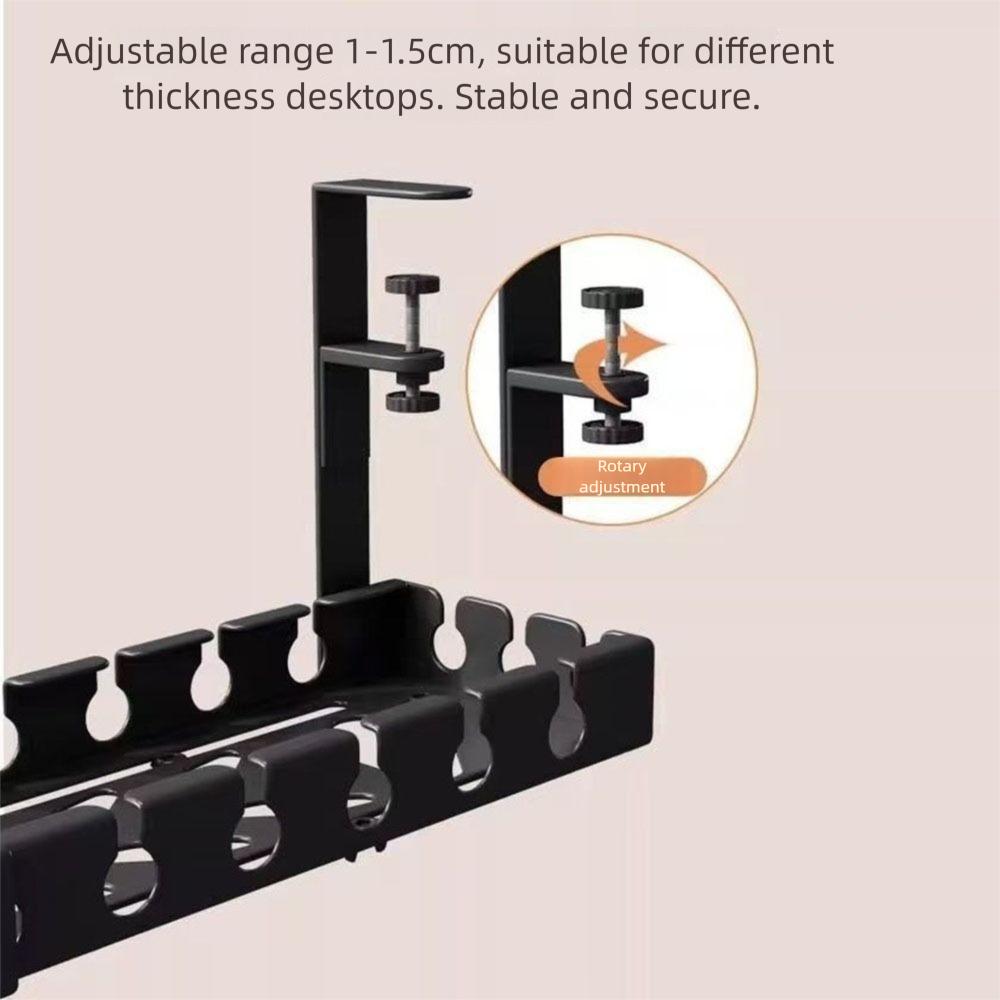 Extendable Under Desk Cable Ma - Desk Setup Cable Management 评论和价格