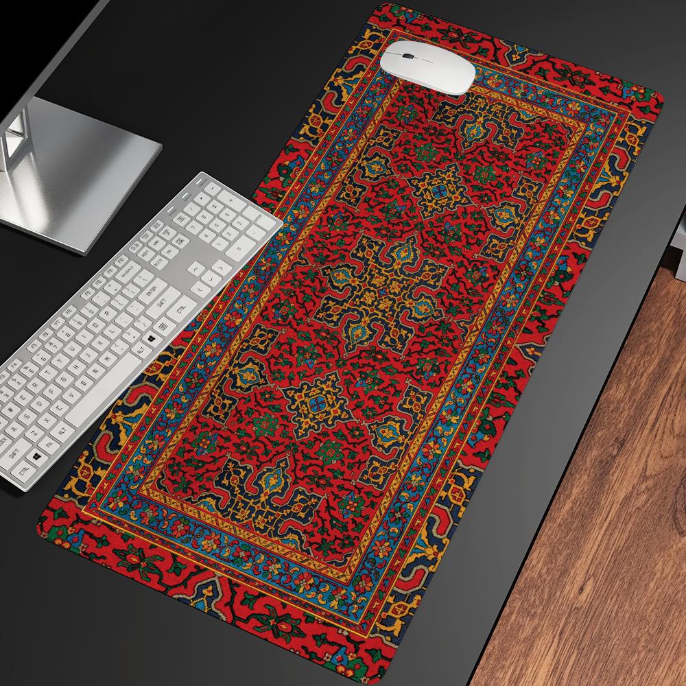 Persian Rug Carpet Red Mousepa - Desk Setup Red 评论和价格