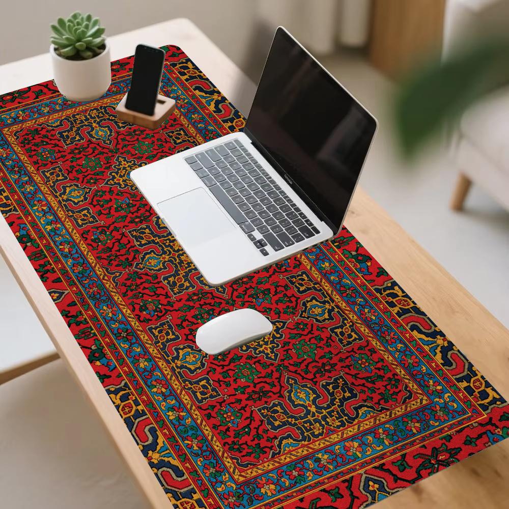 Persian Rug Carpet Red Mousepa - Desk Setup Red 评论和价格