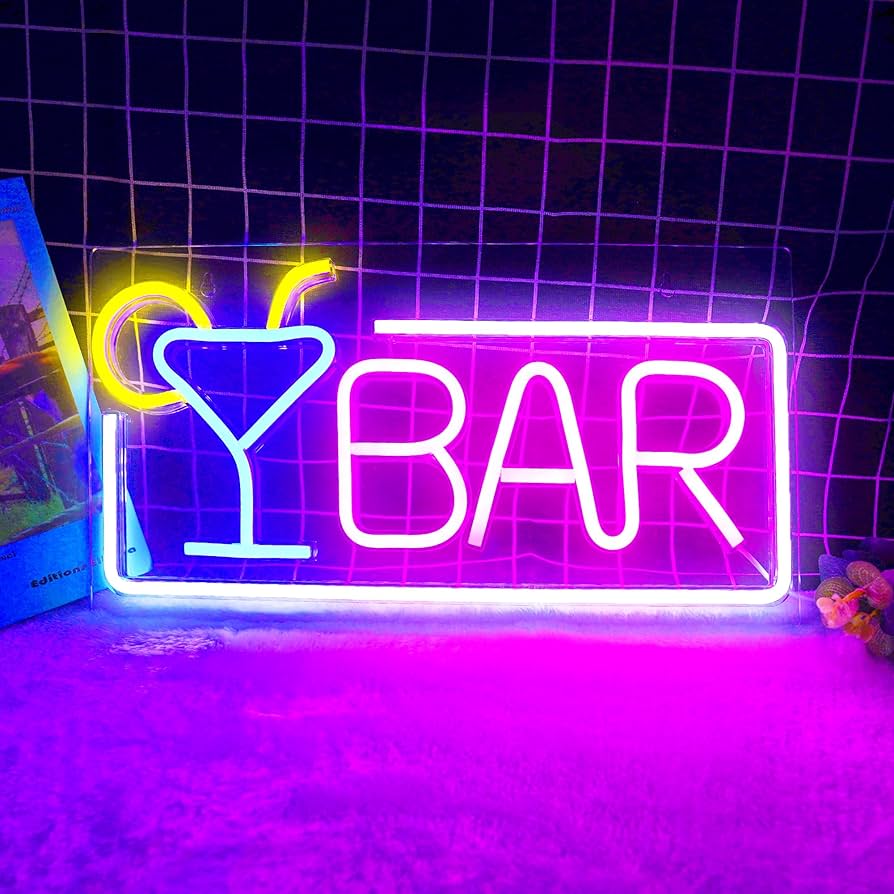 Dimmable LED Neon Bar Sign USB - Ambient Light Bar Usb 评论和价格