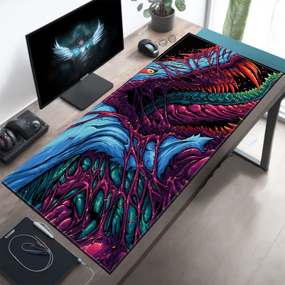 Japan Red Mouse Pad Neon Gore  - Desk Setup Red 评论和价格