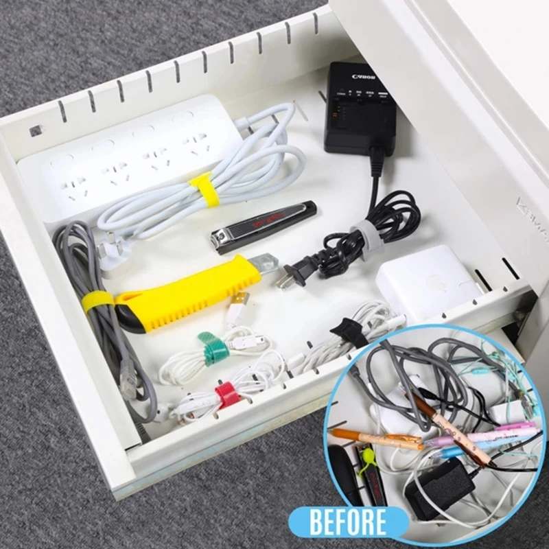 10-50Pcs Multipurpose Fastener - Desk Setup Cable Management 评论和价格