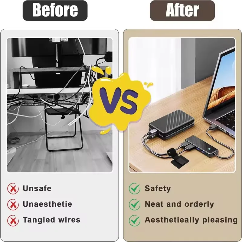 4-40 Sets Cable Management Und - Desk Setup Cable Management 评论和价格
