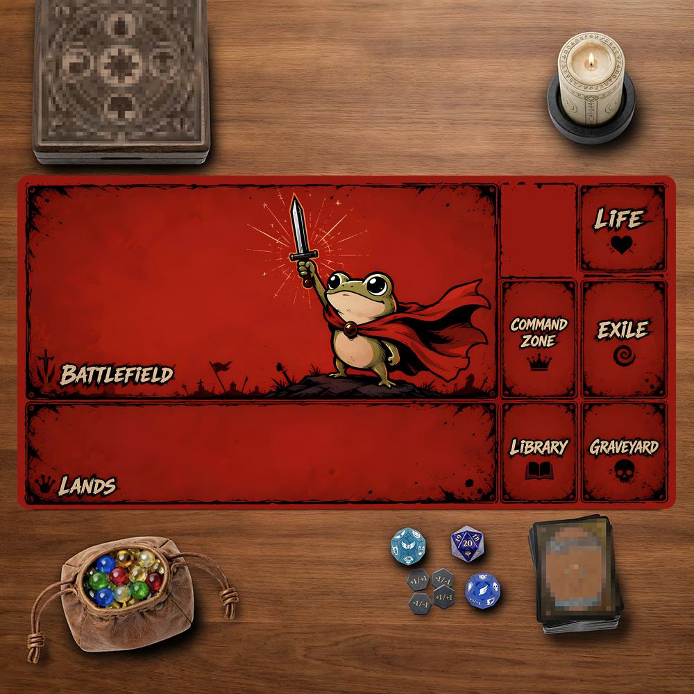 Red Cape Sword Frog  MTG&TCG T - Desk Setup Red 评论和价格