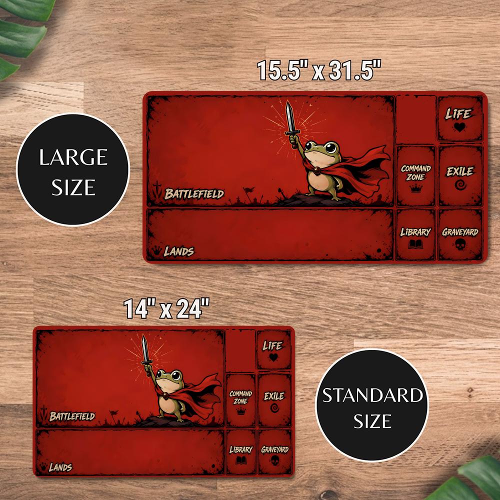 Red Cape Sword Frog  MTG&TCG T - Desk Setup Red 评论和价格