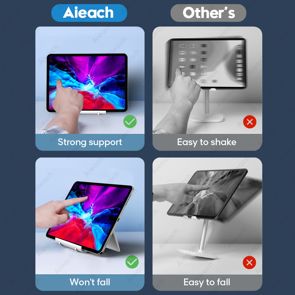 AIEACH Tablet Phone Stand iPad - Desk Setup Gadgets 评论和价格