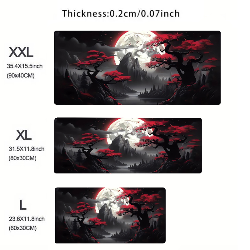 Mouse Pad Gaming Accessories N - Desk Setup Red 评论和价格