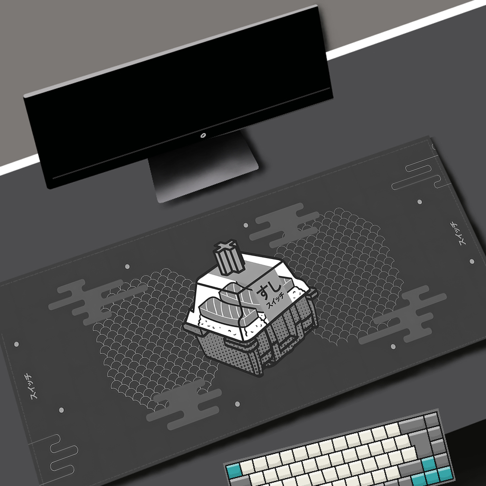 Switch Pads Kawaii Gaming Mous - Korean Desk Setup 评论和价格