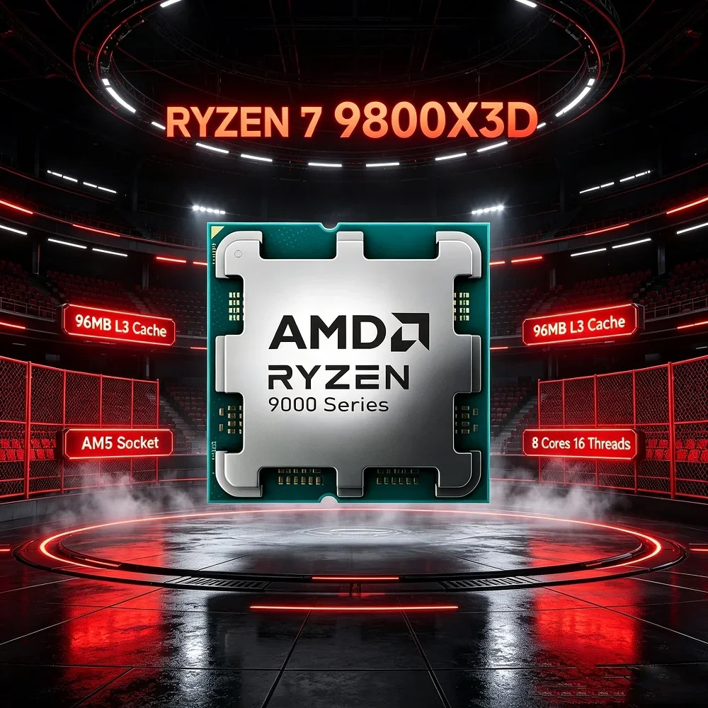 Ryzen 7 9800X3D AMD AM5 Deskto - Amd Cpu Ryzen 7 评论和价格