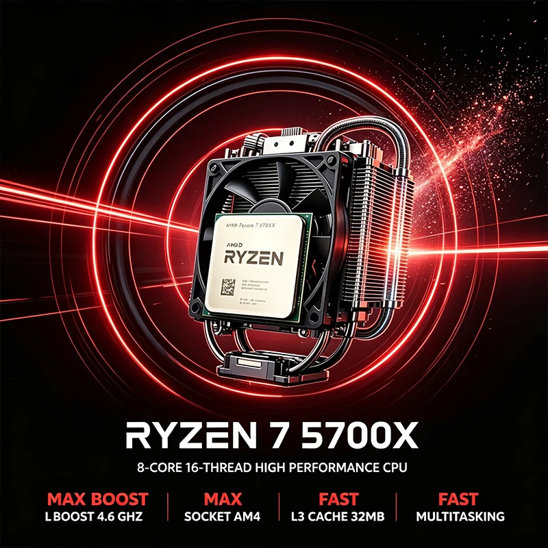 AMD Ryzen 7 5700X Processor 8- - Amd Cpu Ryzen 7 评论和价格