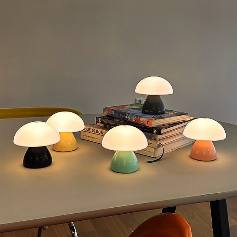 Mushroom LED Table Lamp Touch  - Ambient Light Bar Usb 评论和价格