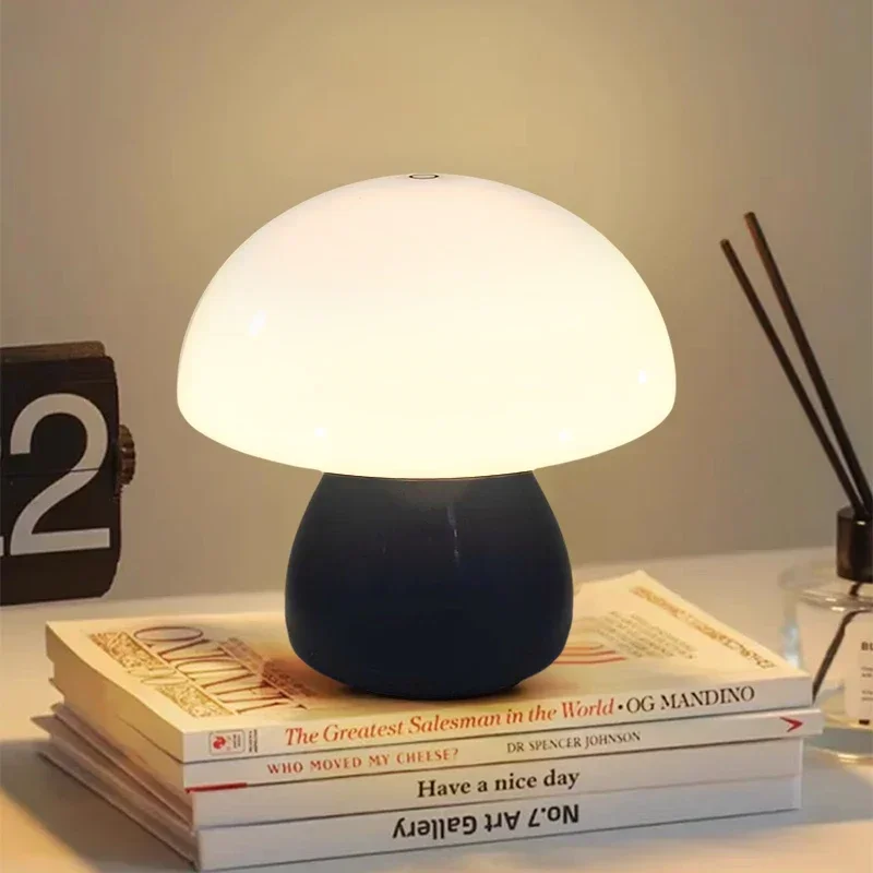 Mushroom LED Table Lamp Touch  - Ambient Light Bar Usb 评论和价格