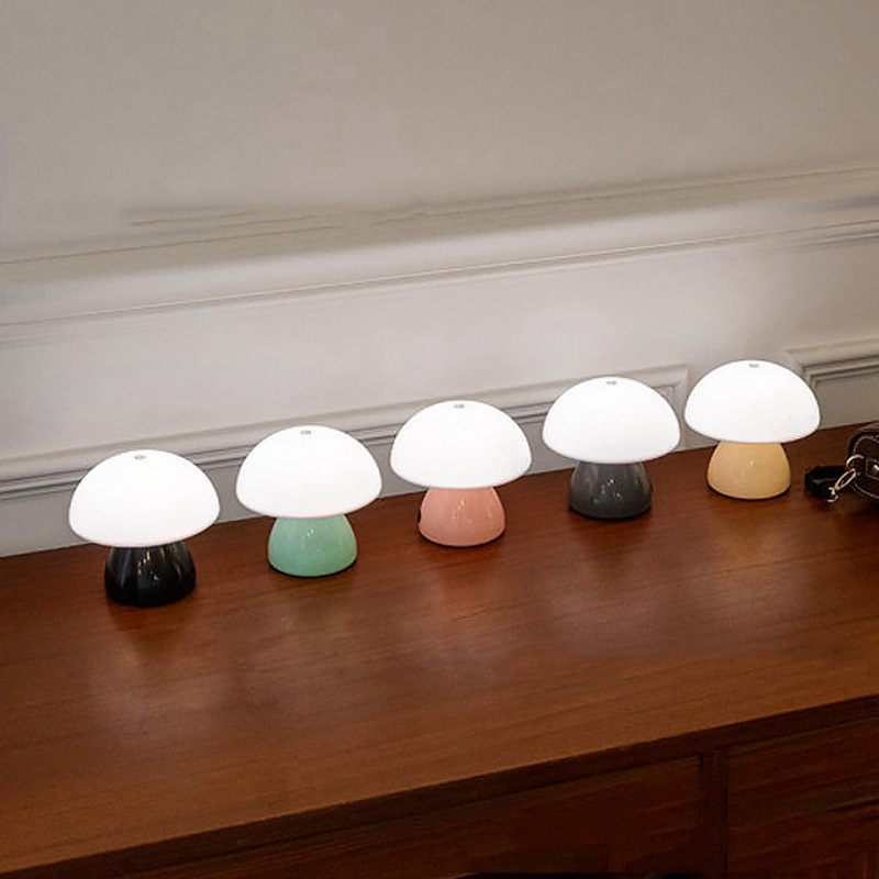 Mushroom LED Table Lamp Touch  - Ambient Light Bar Usb 评论和价格