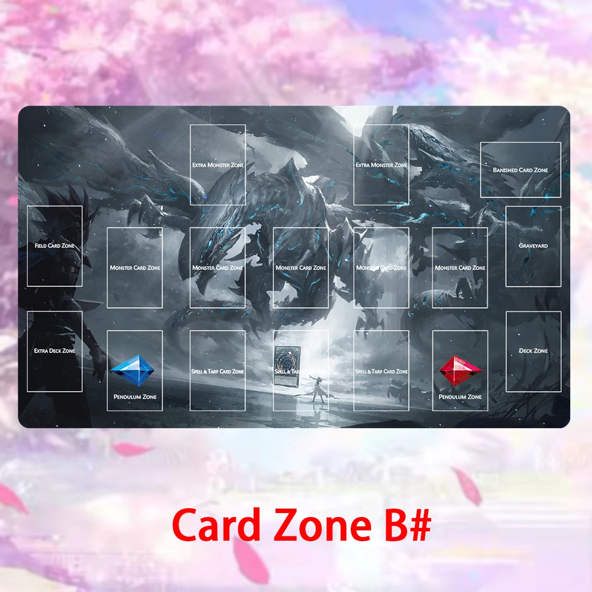 YuGiOh Playmat Neo Blue-Eyes U - Desk Setup Blue 评论和价格