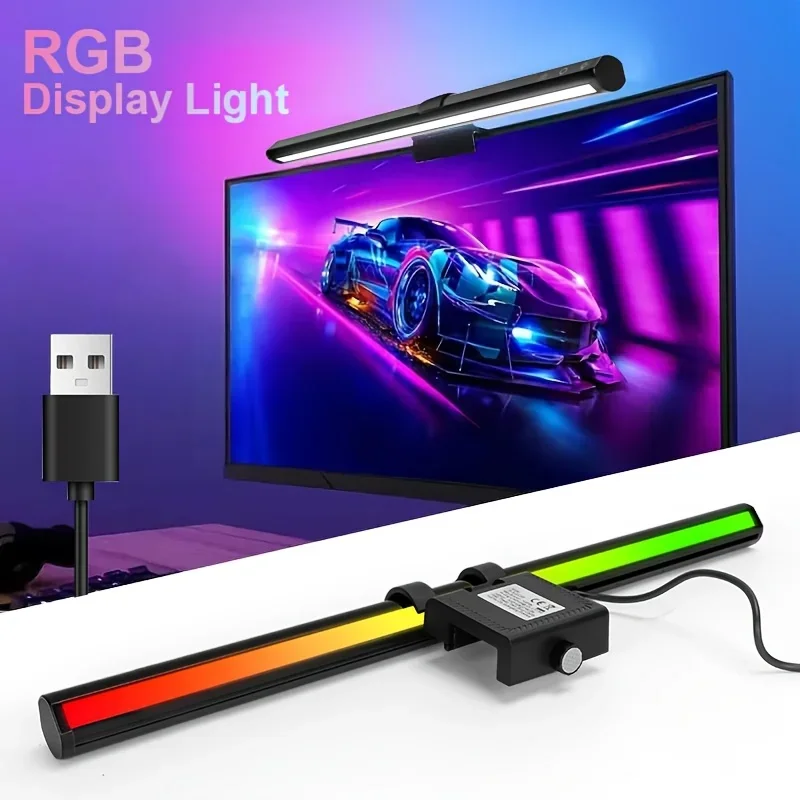 USB LED Monitor Light Bar with - Ambient Light Bar Usb 评论和价格