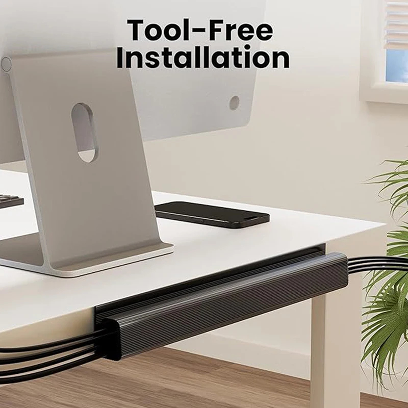 40cm/15.75in Under Desk Cable  - Desk Setup Cable Management 评论和价格