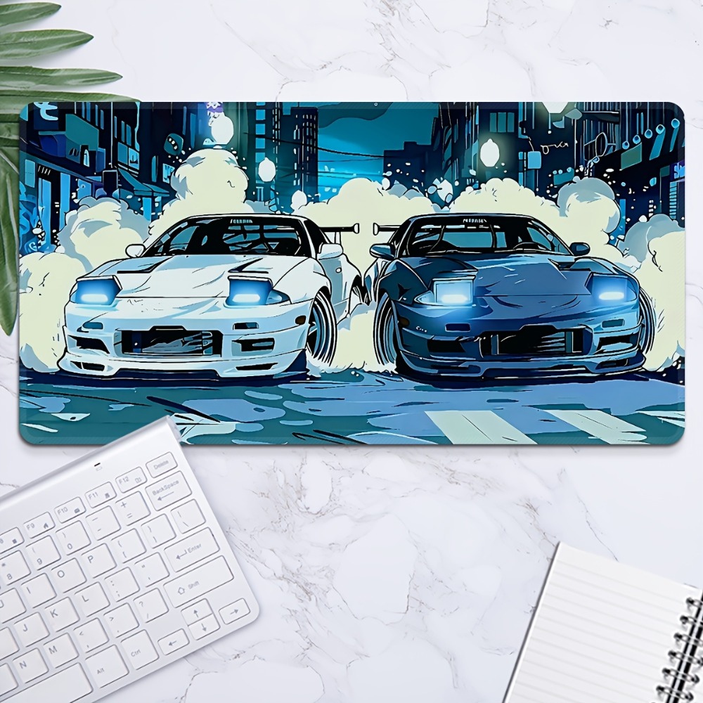 Anime Style Blue White Sports  - Desk Setup Blue 评论和价格