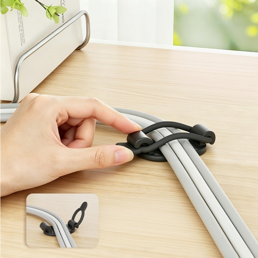 New Cable Clips Organizer Wate - Desk Setup Cable Management 评论和价格